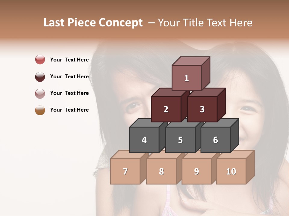 Globe Structure Skyscraper PowerPoint Template