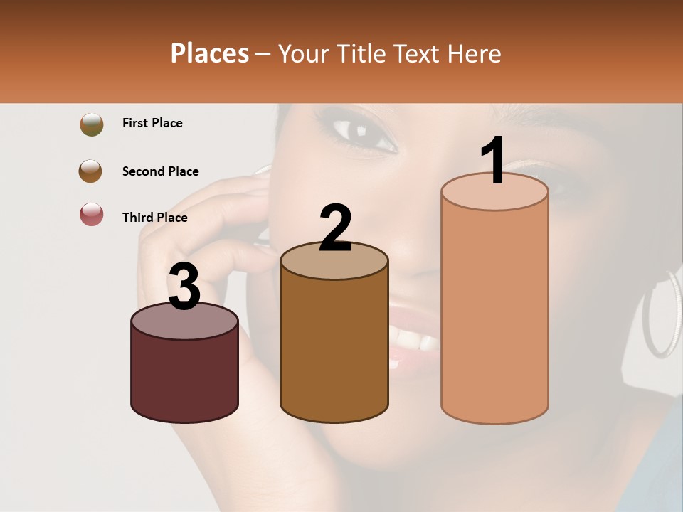 Tall Global View PowerPoint Template