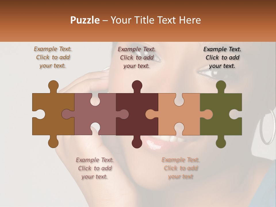 Tall Global View PowerPoint Template