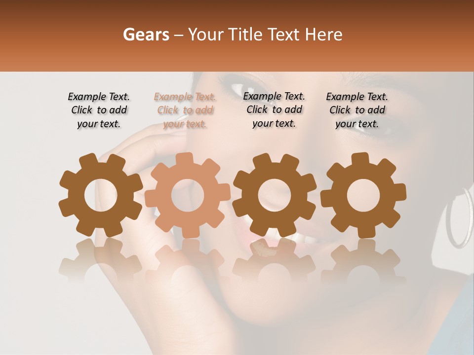 Tall Global View PowerPoint Template