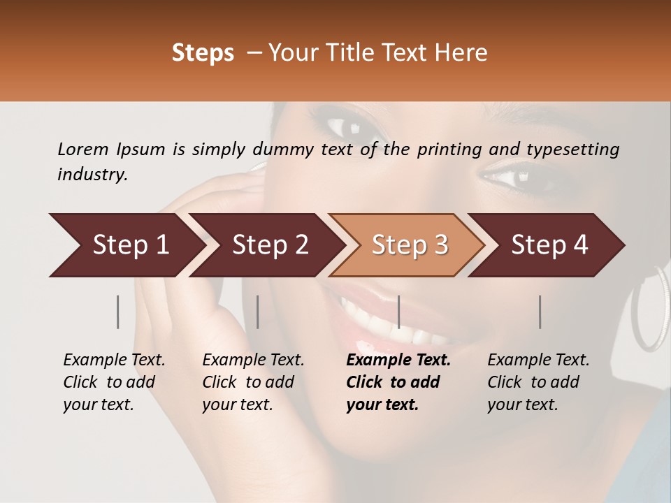Tall Global View PowerPoint Template