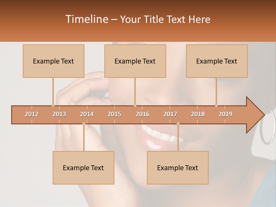 Tall Global View PowerPoint Template