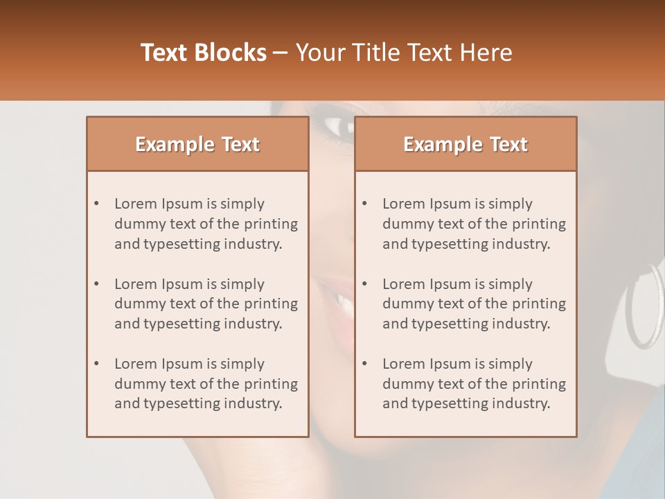 Tall Global View PowerPoint Template