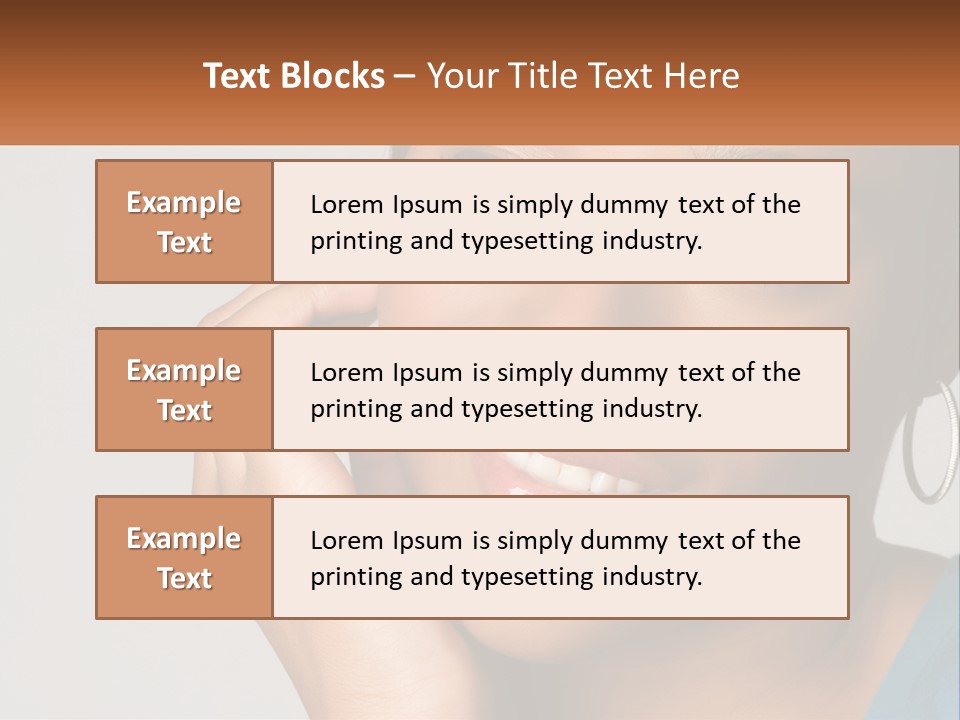 Tall Global View PowerPoint Template