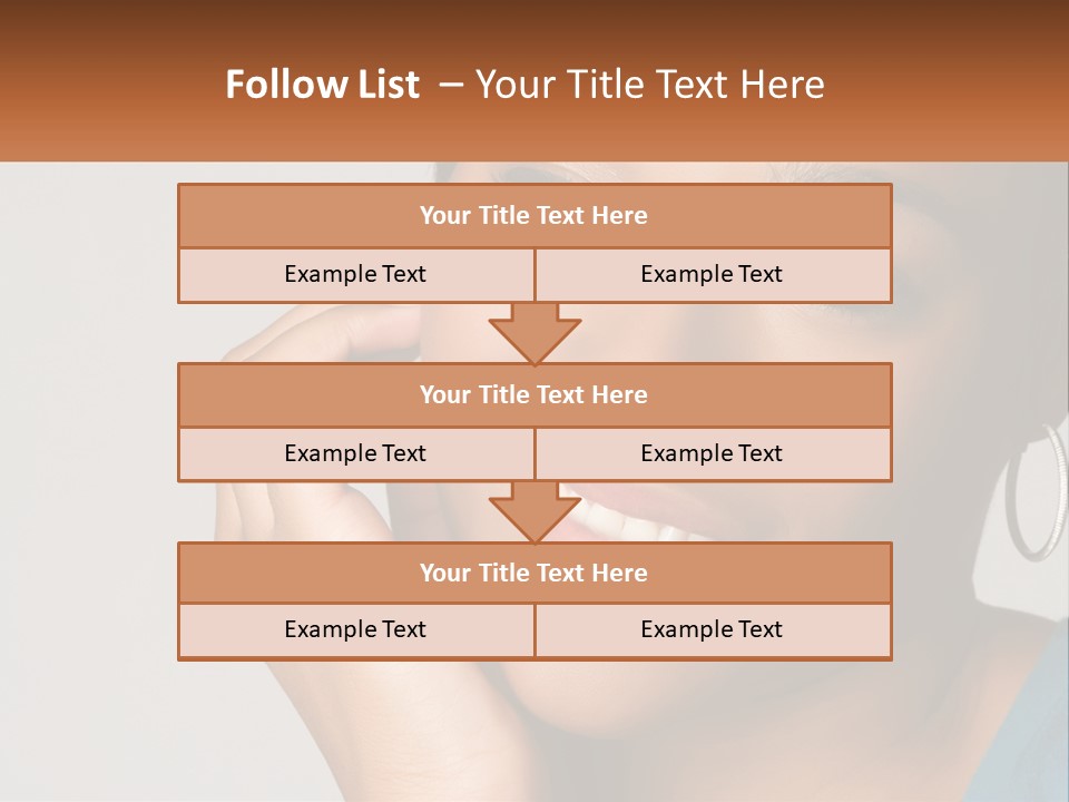 Tall Global View PowerPoint Template
