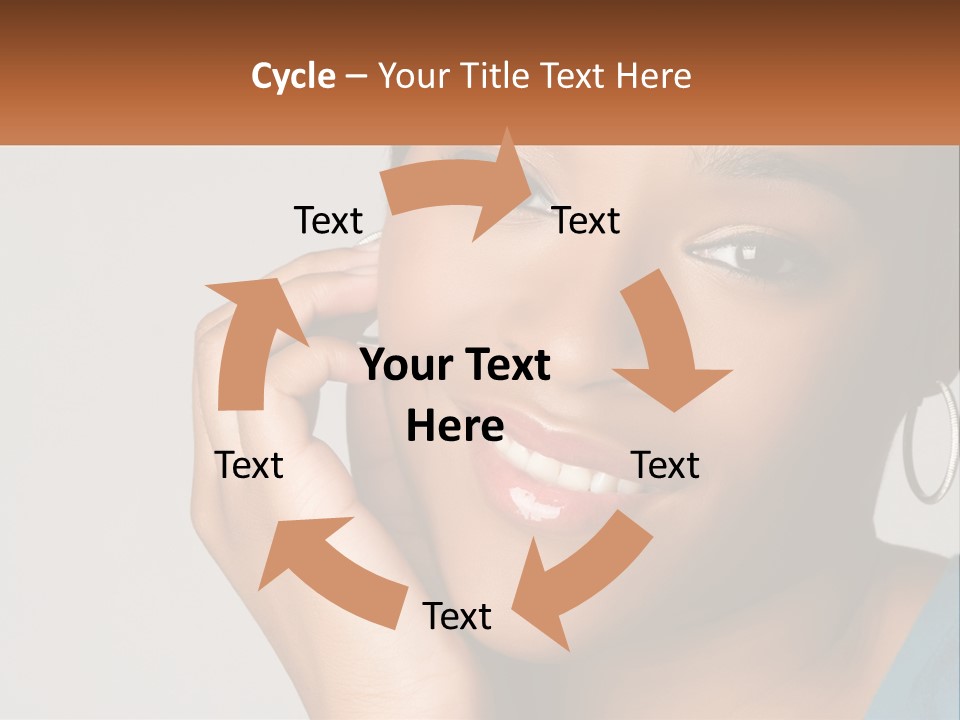 Tall Global View PowerPoint Template