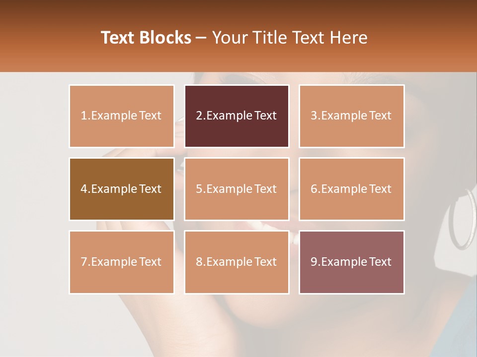Tall Global View PowerPoint Template