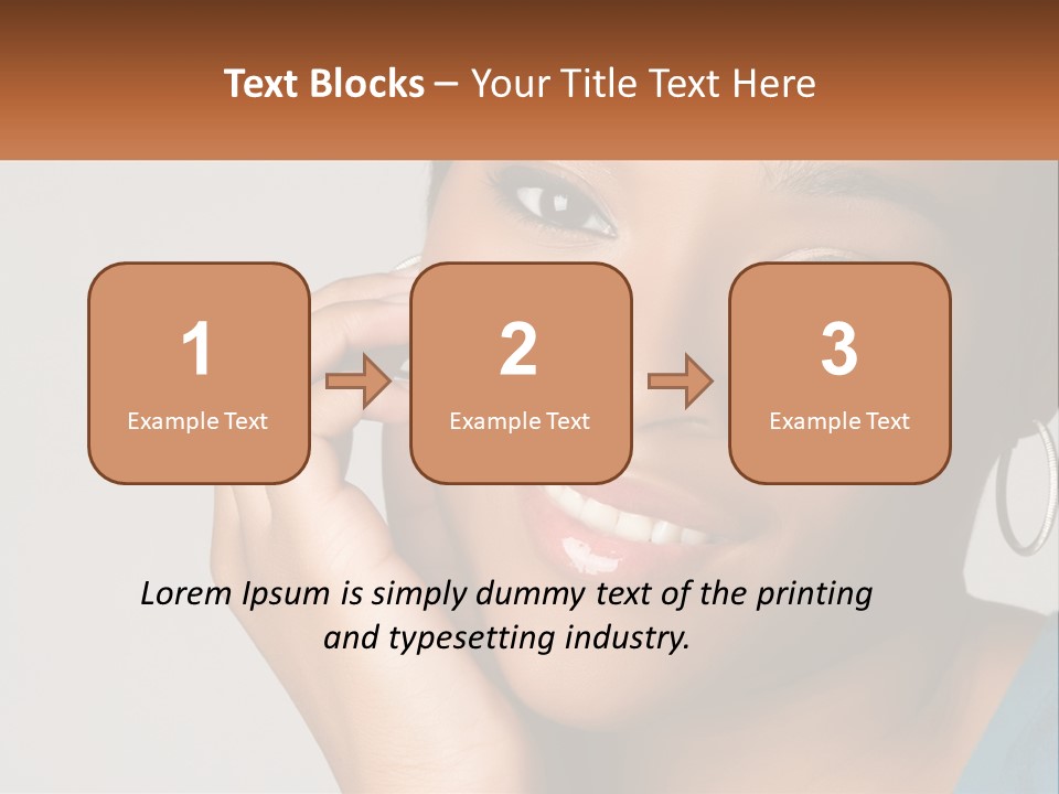 Tall Global View PowerPoint Template