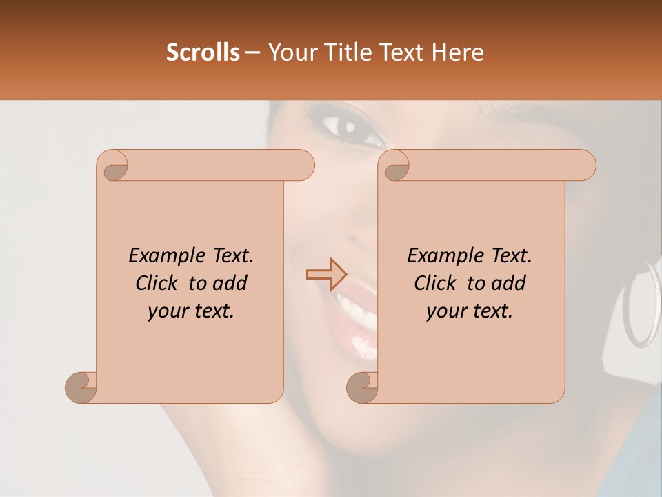 Tall Global View PowerPoint Template