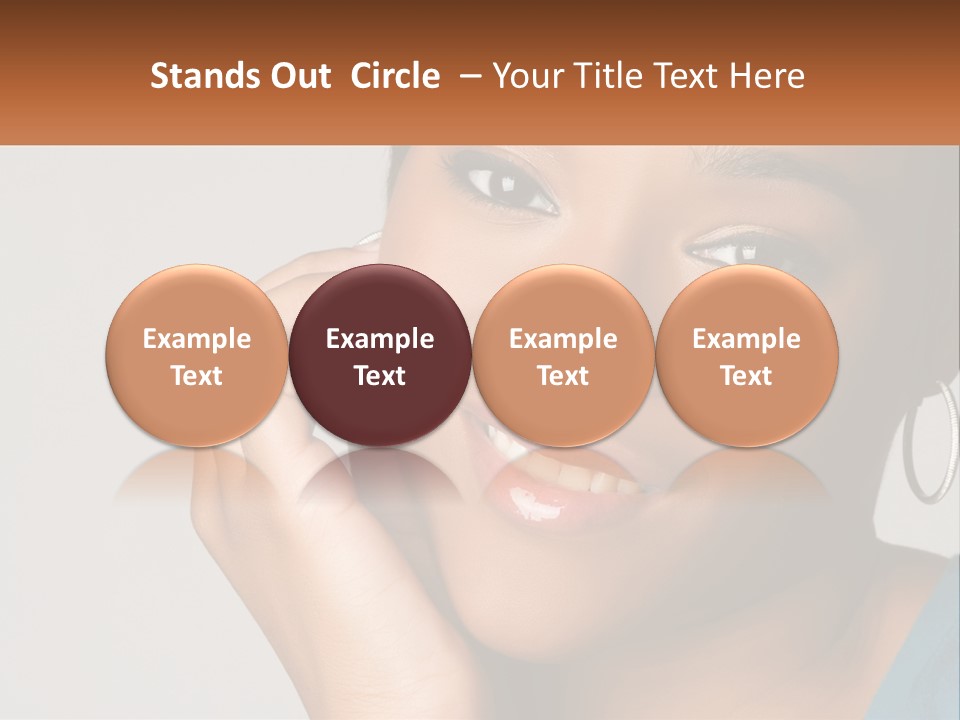 Tall Global View PowerPoint Template