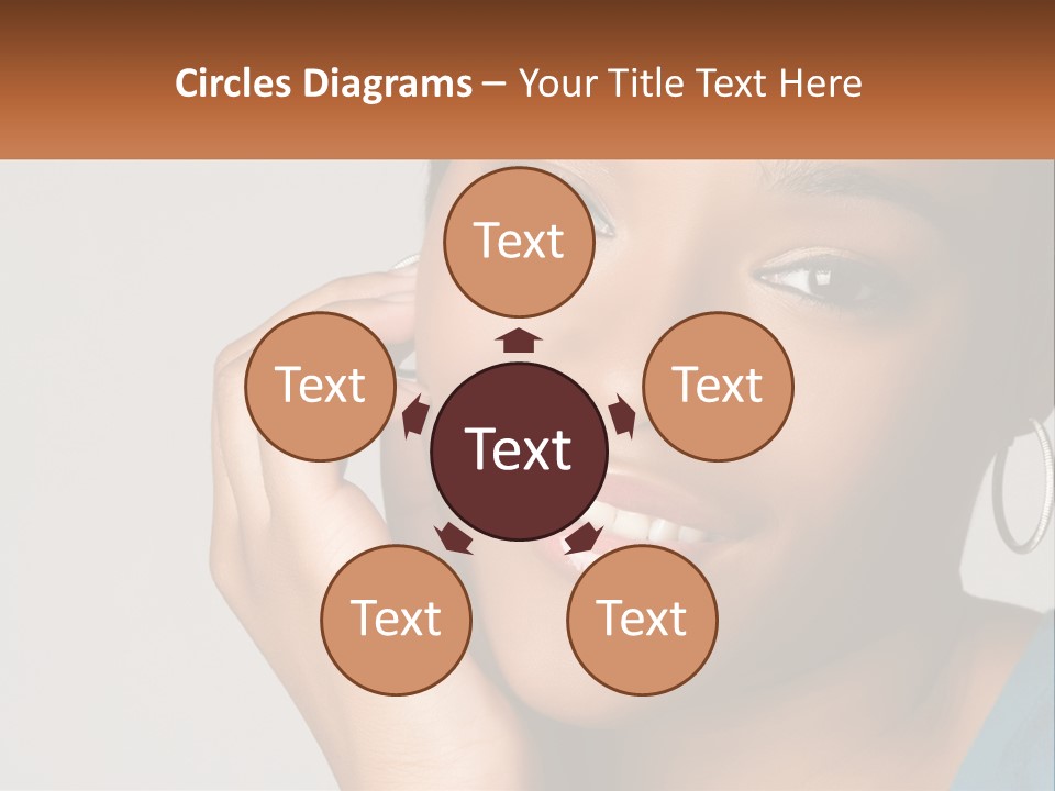 Tall Global View PowerPoint Template