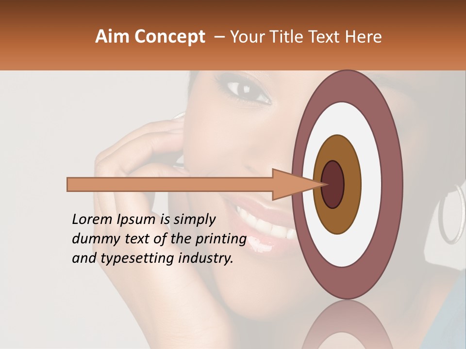 Tall Global View PowerPoint Template