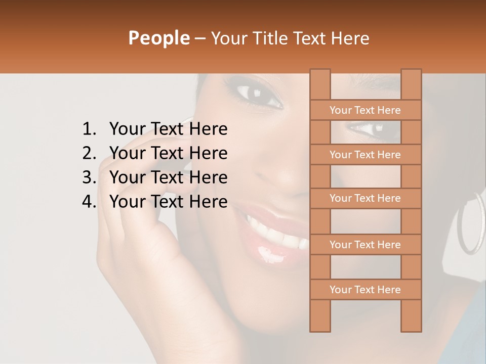 Tall Global View PowerPoint Template