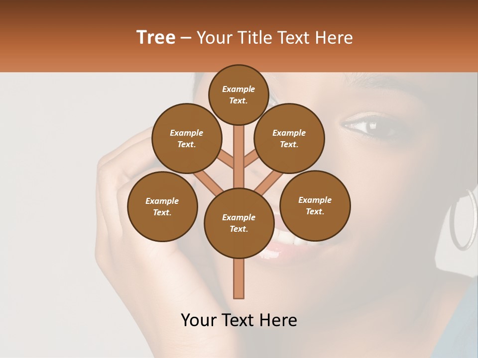 Tall Global View PowerPoint Template