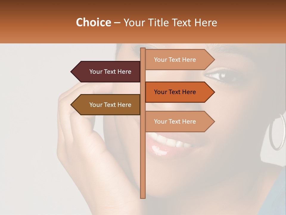 Tall Global View PowerPoint Template