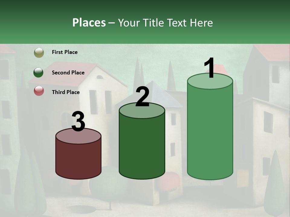 Cityscape Sphere Urban PowerPoint Template