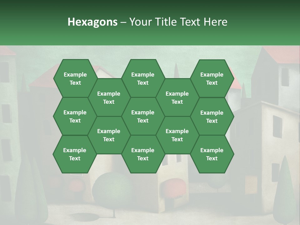 Cityscape Sphere Urban PowerPoint Template