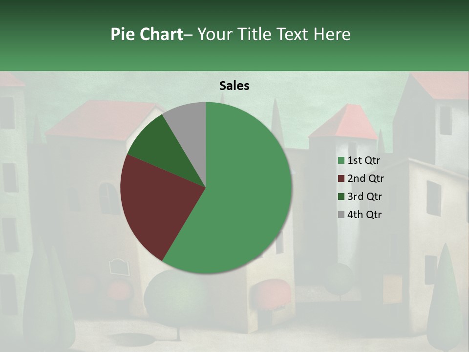 Cityscape Sphere Urban PowerPoint Template