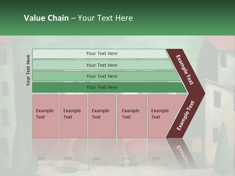 Cityscape Sphere Urban PowerPoint Template