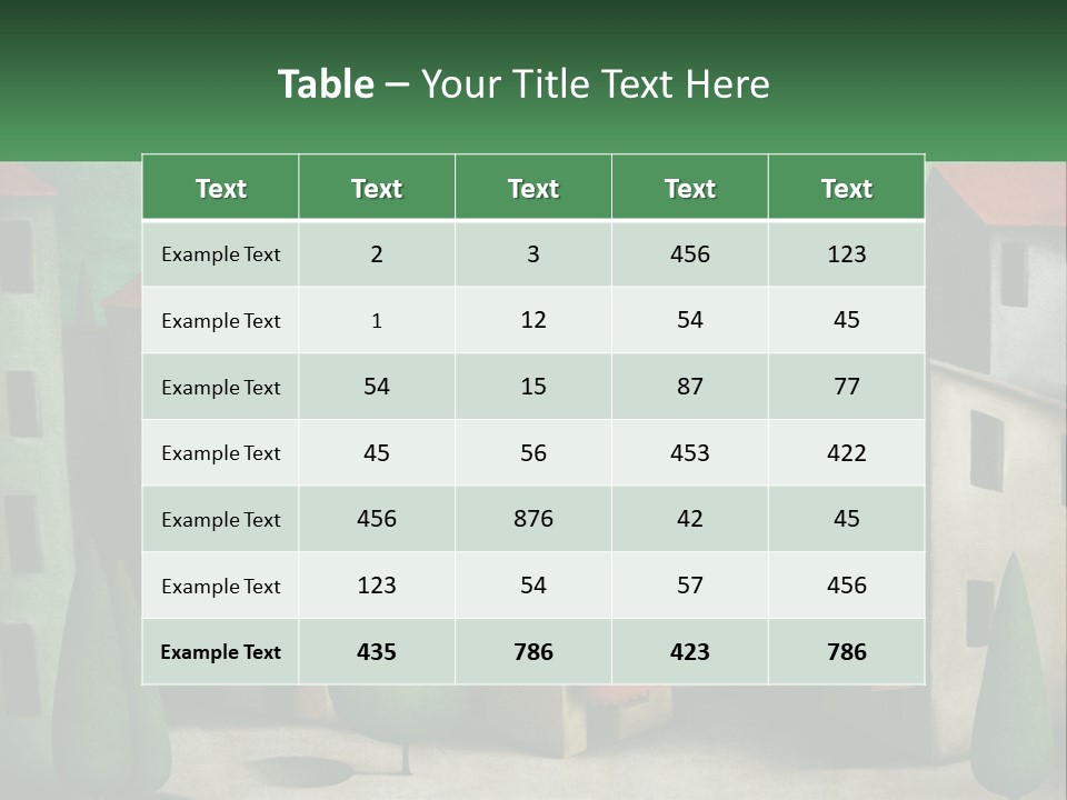 Cityscape Sphere Urban PowerPoint Template