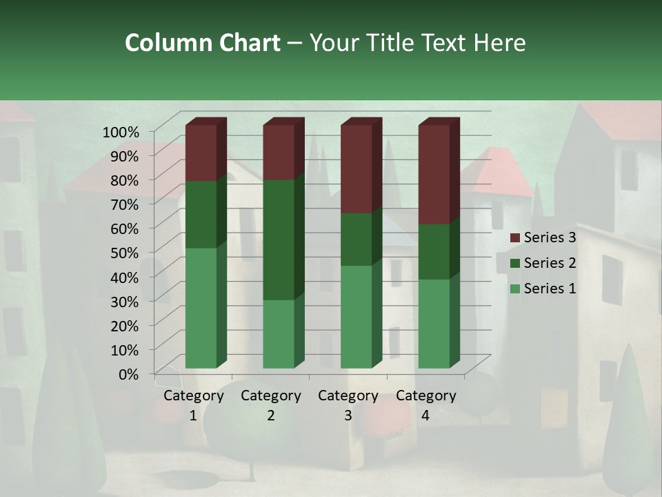 Cityscape Sphere Urban PowerPoint Template