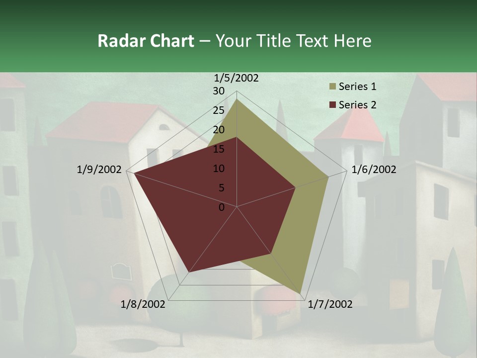 Cityscape Sphere Urban PowerPoint Template