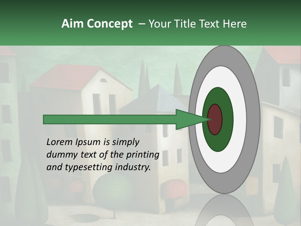 Cityscape Sphere Urban PowerPoint Template