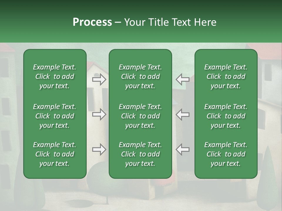 Cityscape Sphere Urban PowerPoint Template