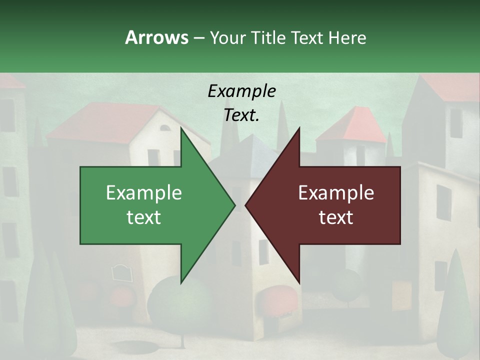 Cityscape Sphere Urban PowerPoint Template