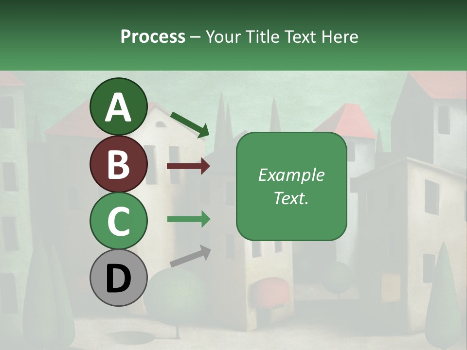 Cityscape Sphere Urban PowerPoint Template