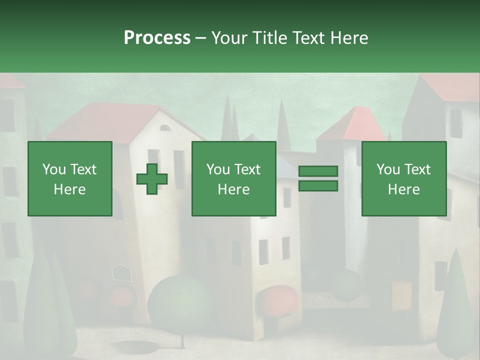 Cityscape Sphere Urban PowerPoint Template