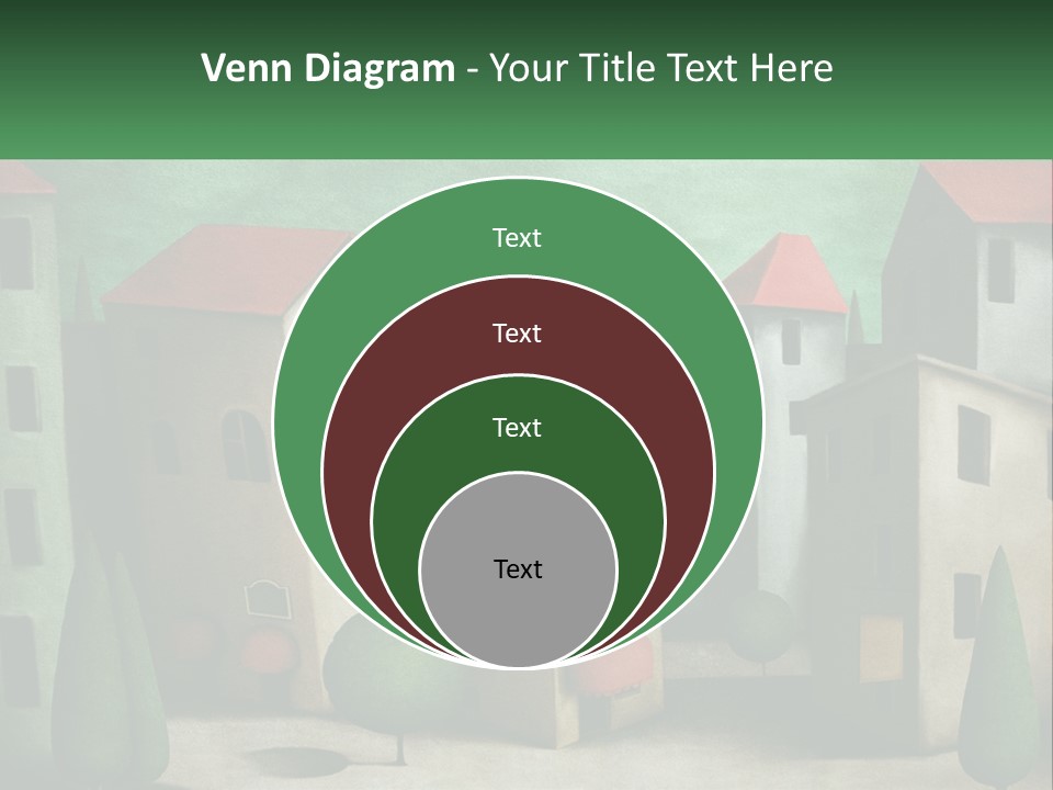 Cityscape Sphere Urban PowerPoint Template