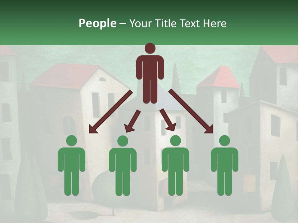 Cityscape Sphere Urban PowerPoint Template