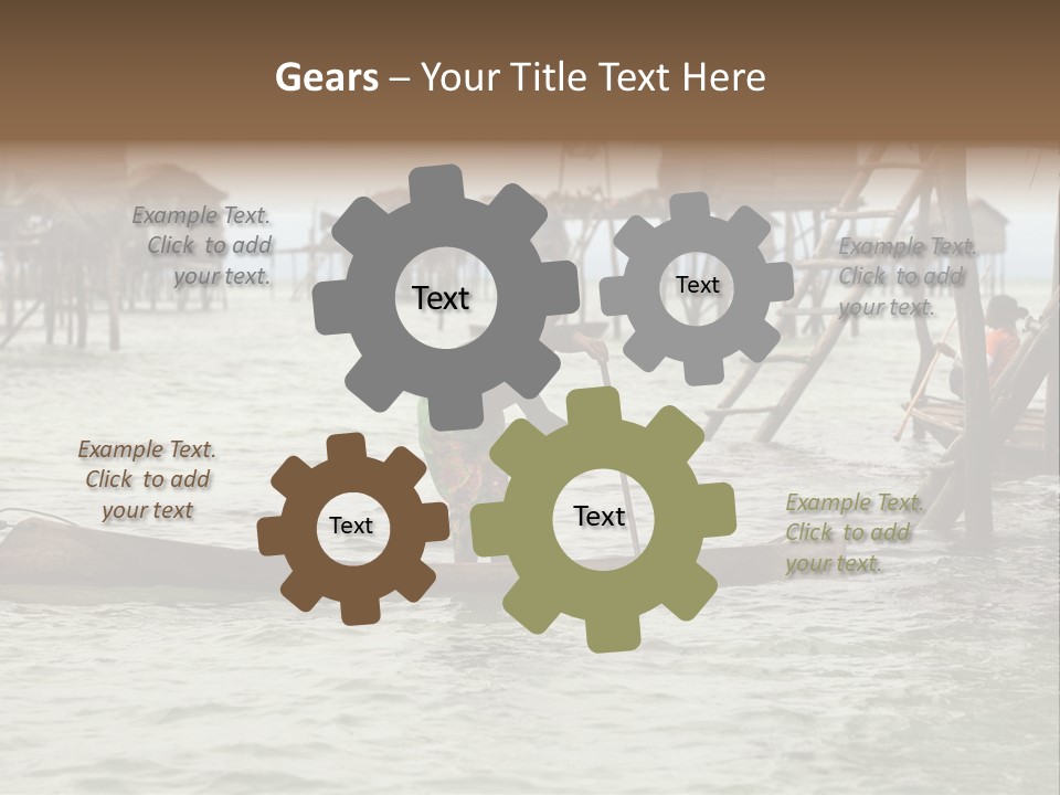 World Grey Environment PowerPoint Template