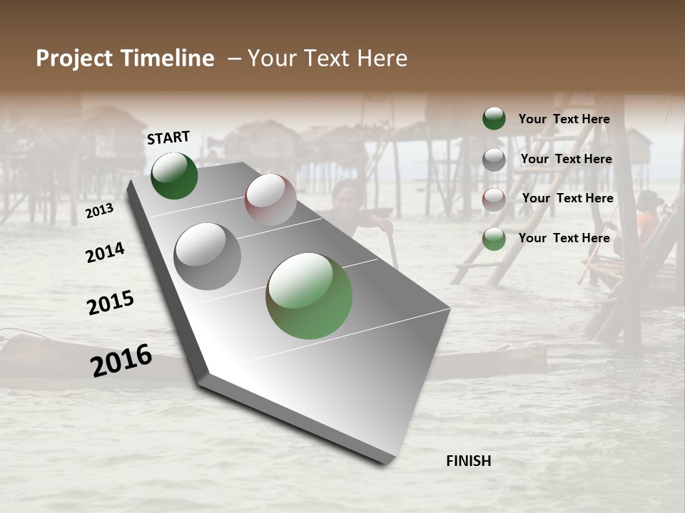 World Grey Environment PowerPoint Template