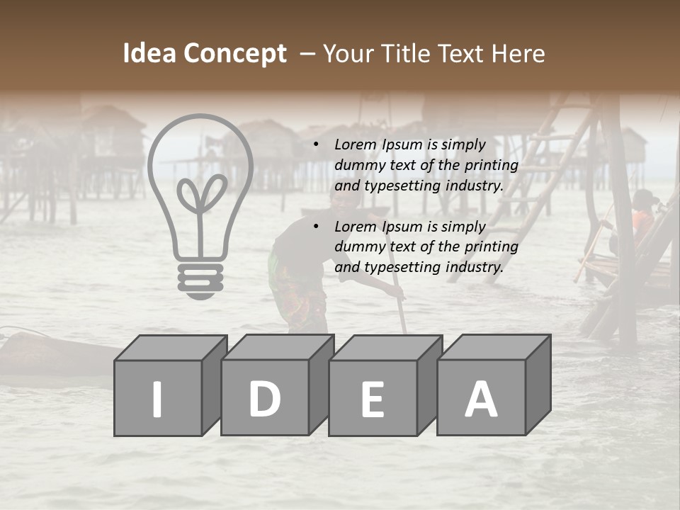 World Grey Environment PowerPoint Template