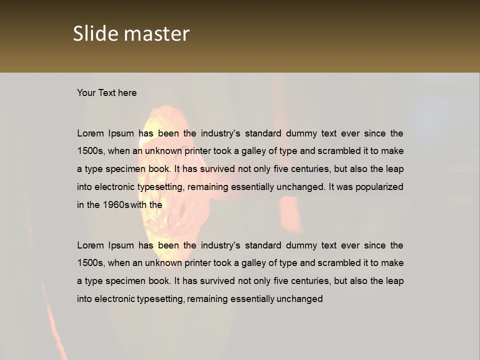 Illustration Cityscape Graphic PowerPoint Template