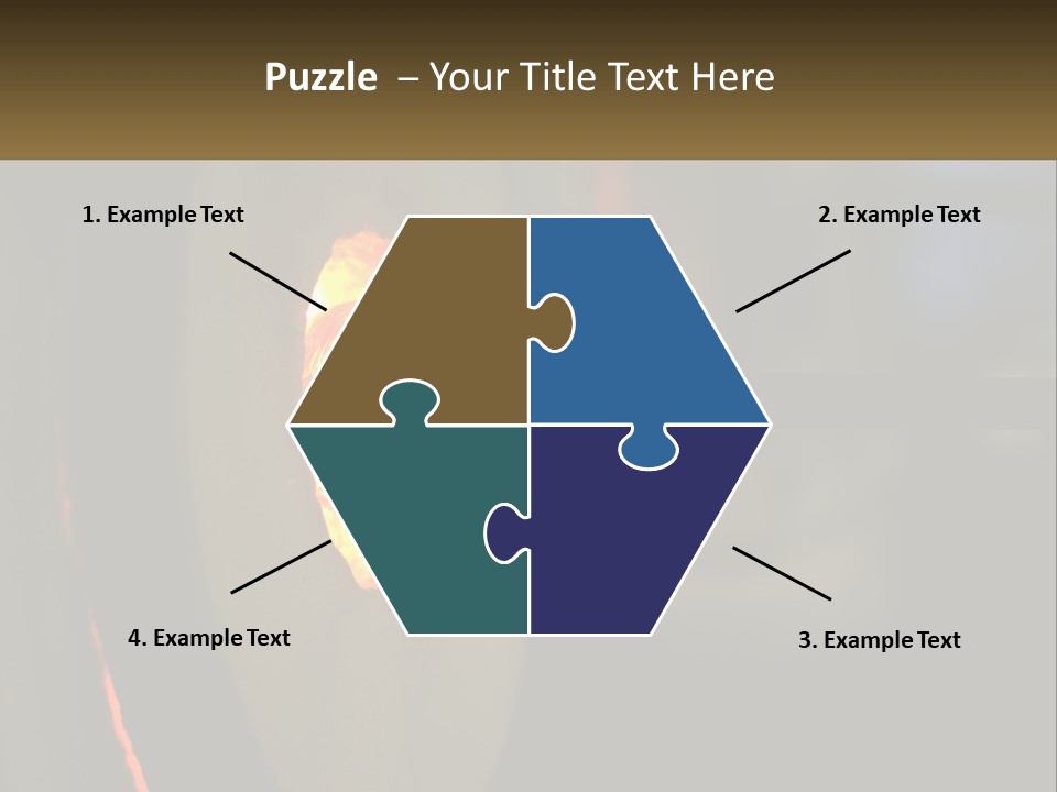 Illustration Cityscape Graphic PowerPoint Template