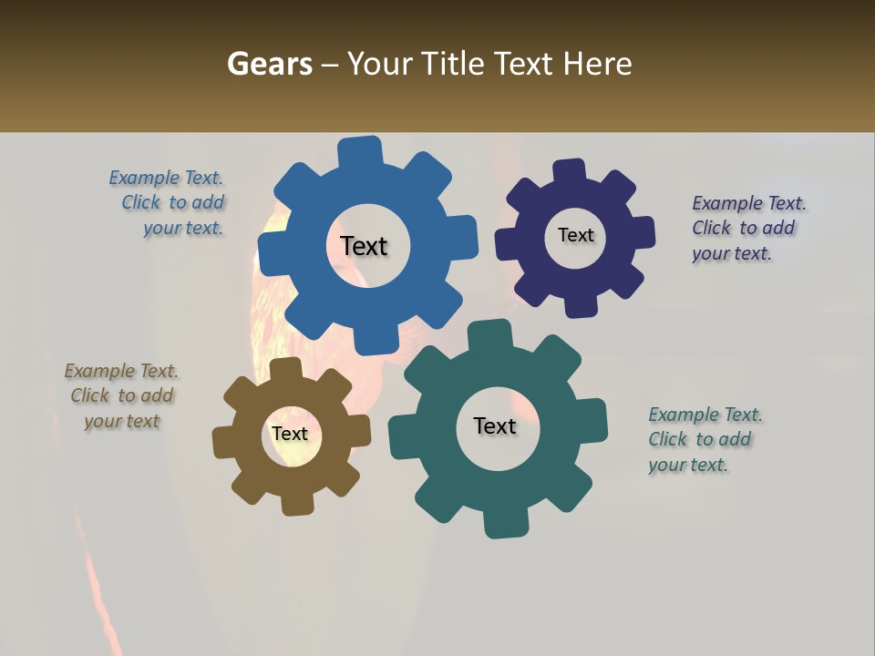 Illustration Cityscape Graphic PowerPoint Template