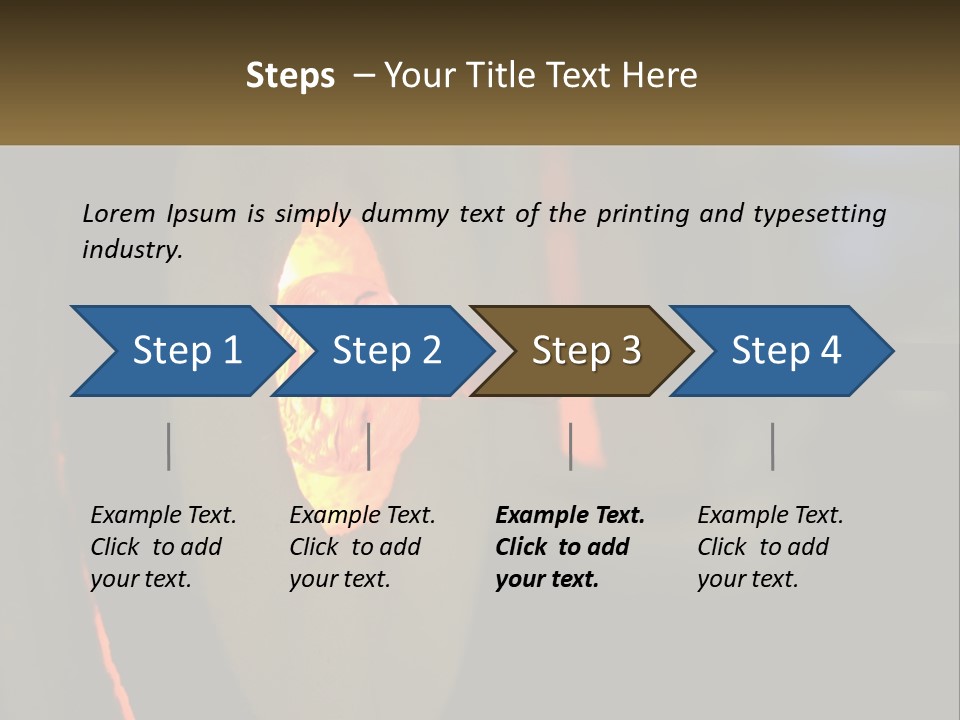 Illustration Cityscape Graphic PowerPoint Template