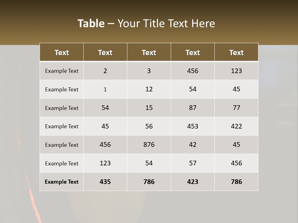 Illustration Cityscape Graphic PowerPoint Template