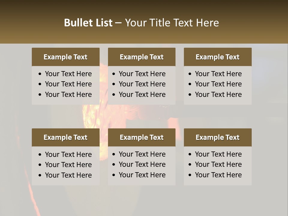 Illustration Cityscape Graphic PowerPoint Template