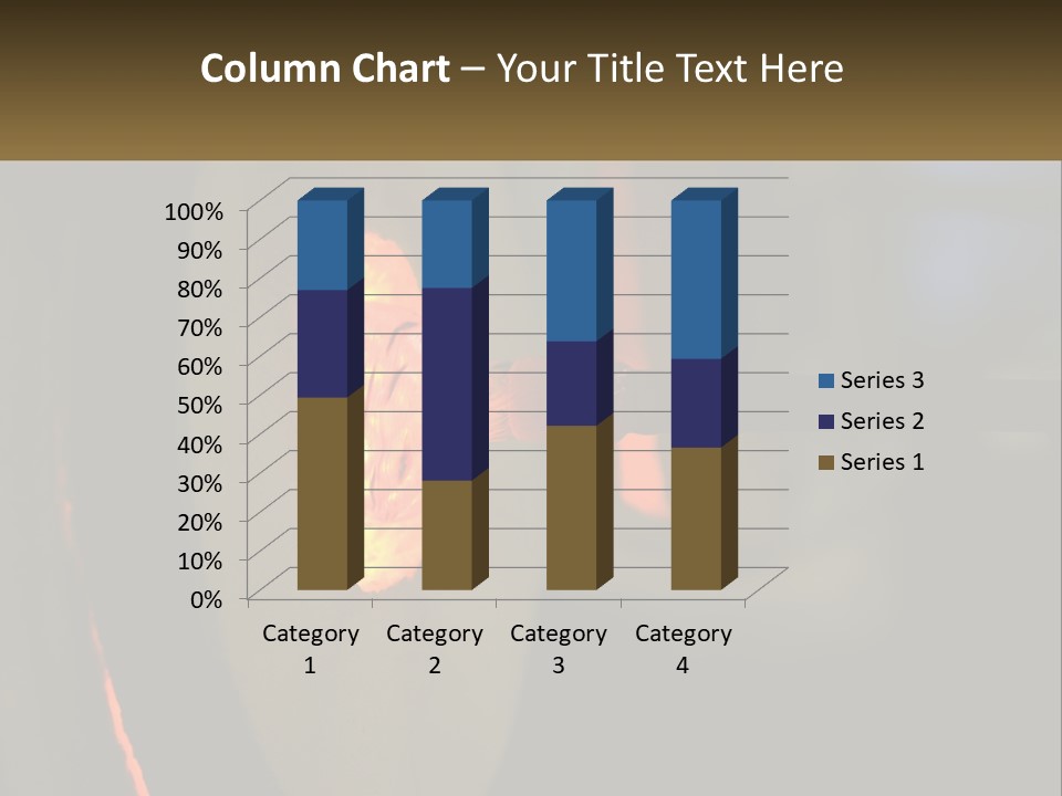 Illustration Cityscape Graphic PowerPoint Template