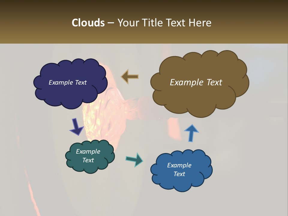 Illustration Cityscape Graphic PowerPoint Template