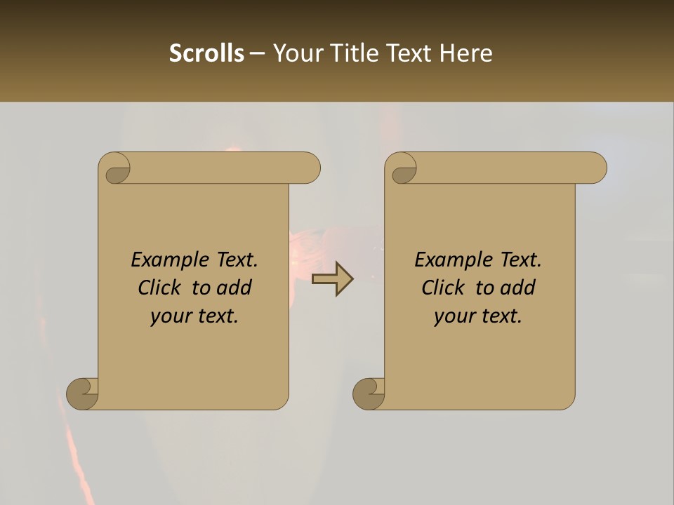 Illustration Cityscape Graphic PowerPoint Template