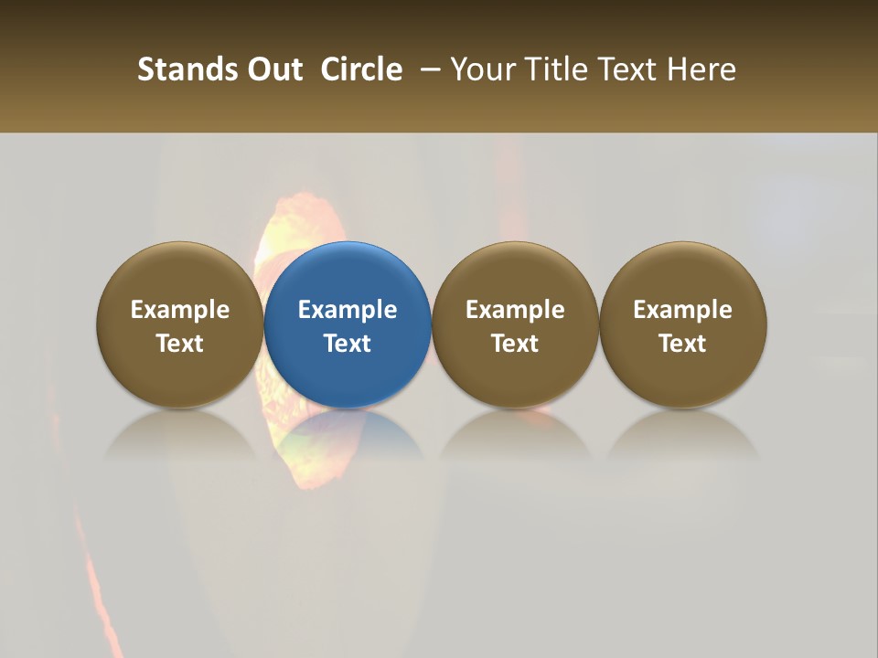 Illustration Cityscape Graphic PowerPoint Template