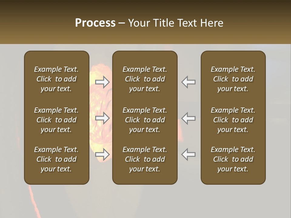 Illustration Cityscape Graphic PowerPoint Template