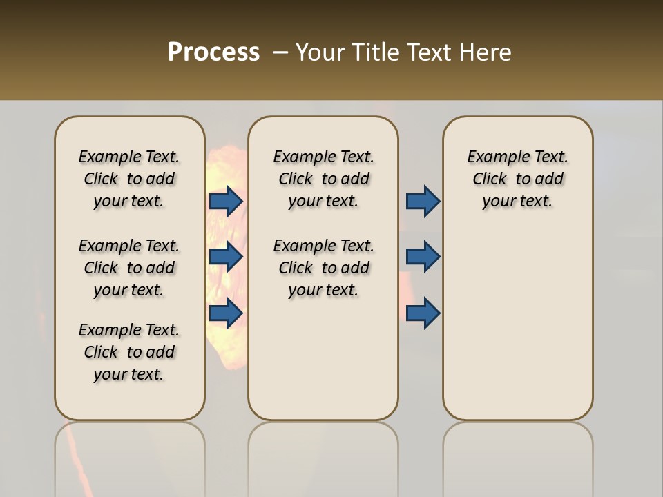 Illustration Cityscape Graphic PowerPoint Template