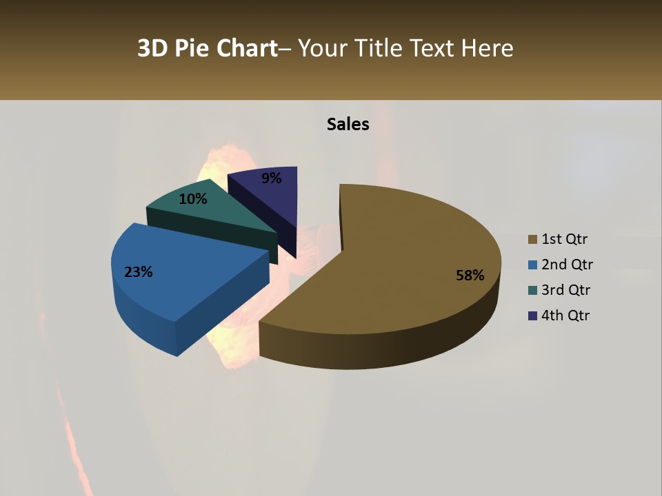 Illustration Cityscape Graphic PowerPoint Template