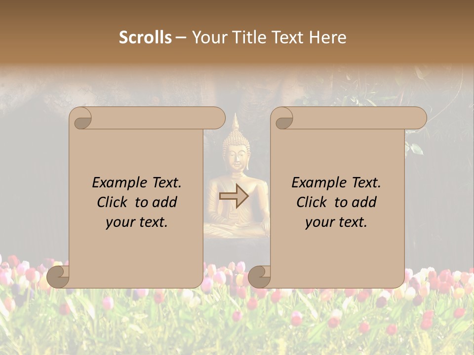 Downtown Metropolis Big PowerPoint Template